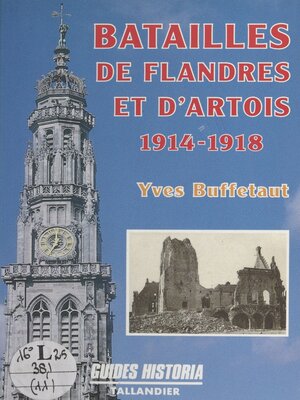 cover image of Batailles de Flandres et d'Artois